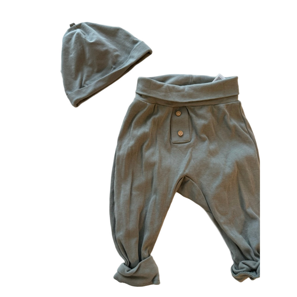 neutral baby H&M Organic Cotton Set Green Size 9M